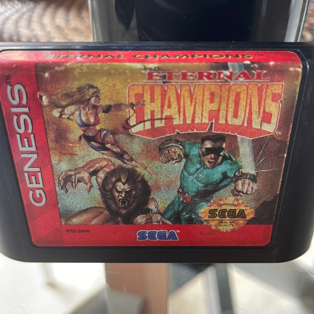 Genesis Sega eternal champions vintage game